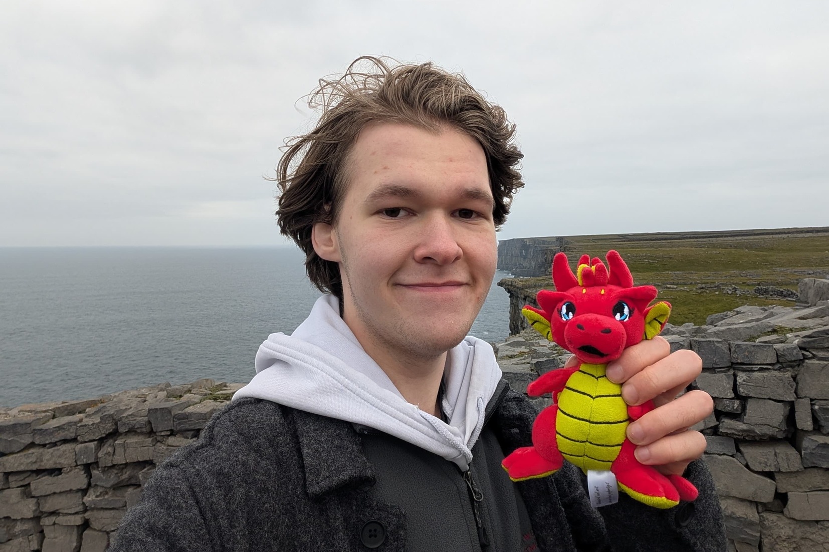 Azubi Florian Bröer in Irland