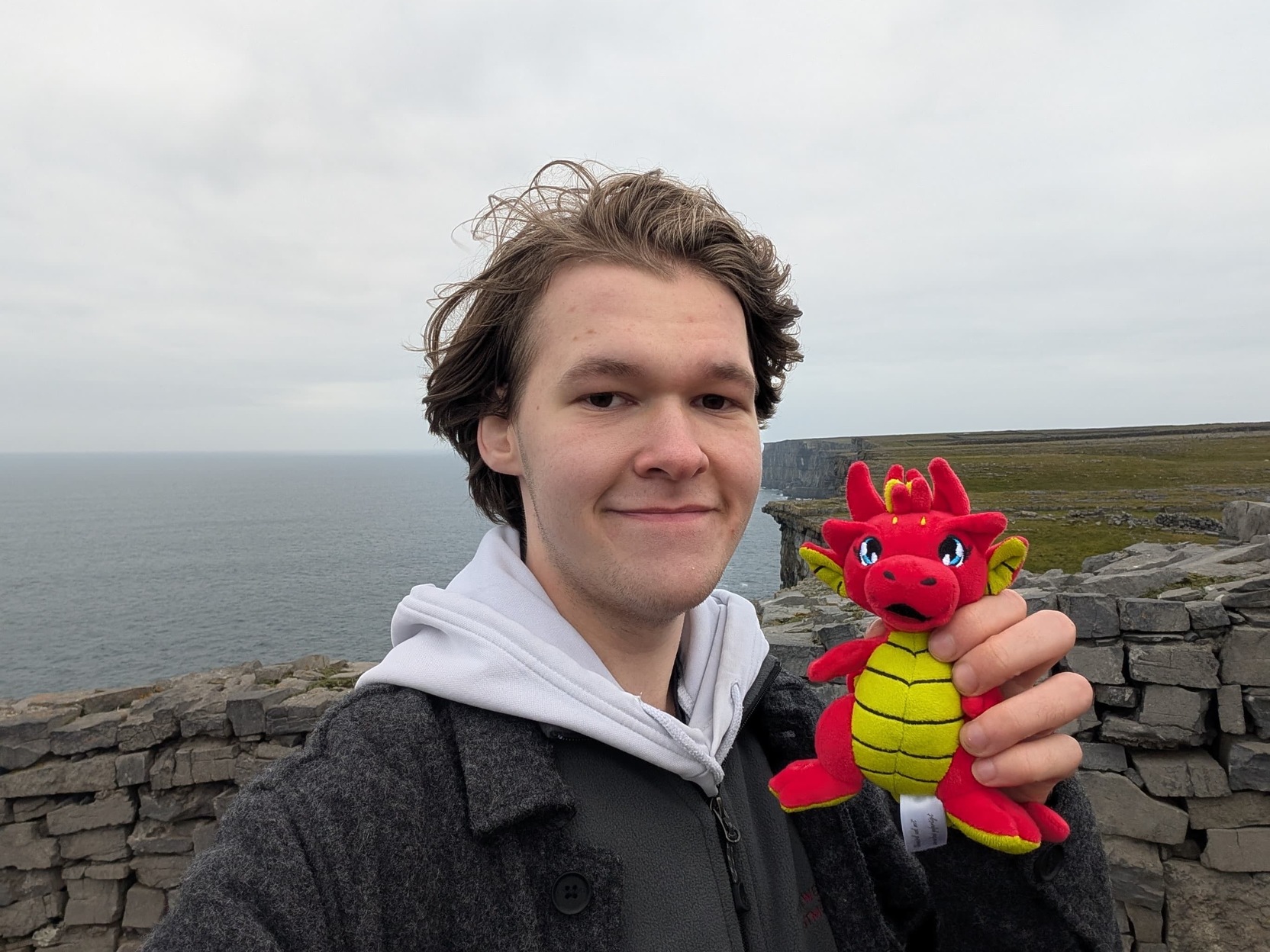 Azubi Florian Bröer in Irland