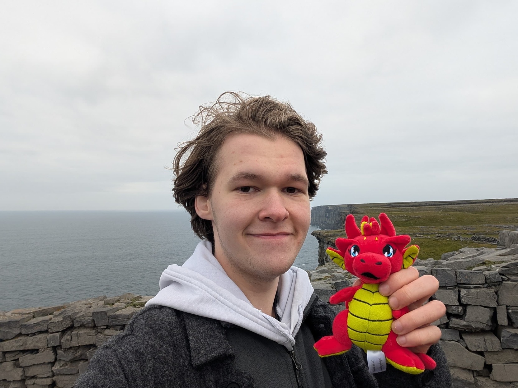 Azubi Florian Bröer in Irland