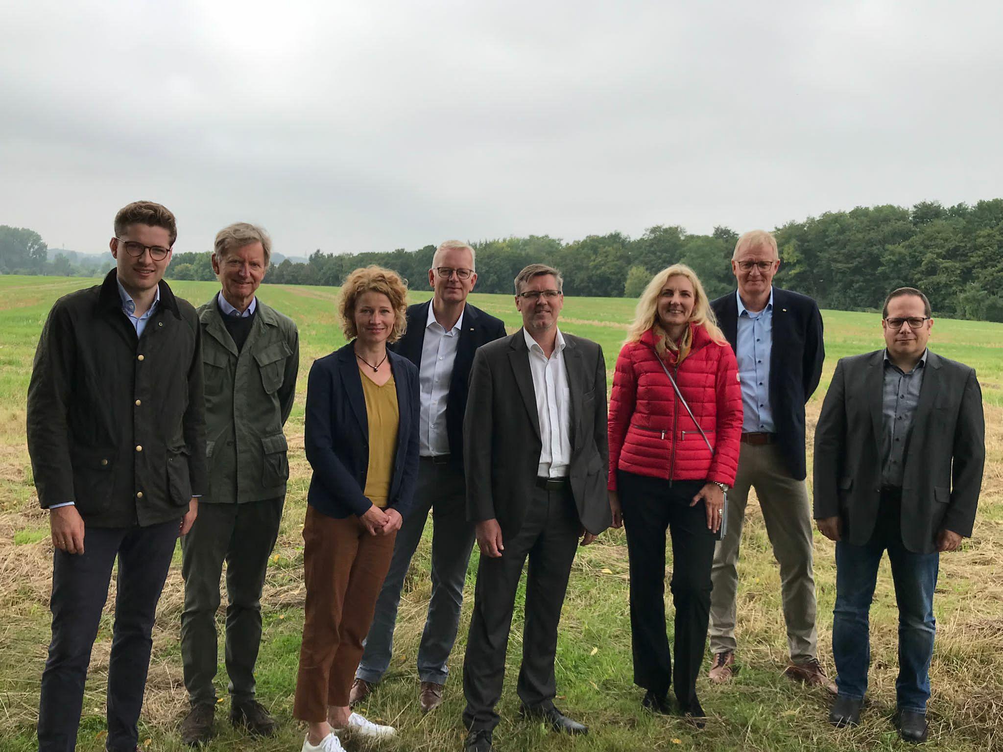 Gruppenbild Solarpark Oelde