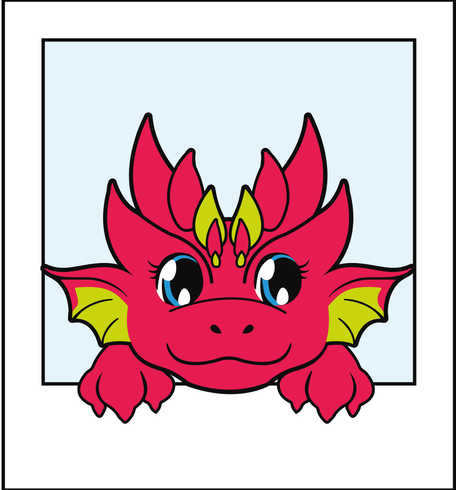 Porträt Drache Sofine Porträt Drache Sofine