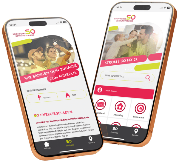 Funktionen Mein.SO App